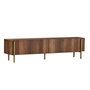 Nordure Nexus Mueble para TV Nogal Barok Dorado